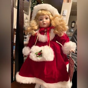 Angelina Collection By Angelina Visconti.Limited Edition Fine Porcelain Doll.